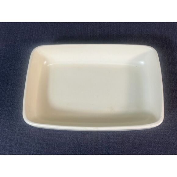 Vintage Haeger Pottery USA Shallow Planter Dish Bone White - Picture 5 of 9